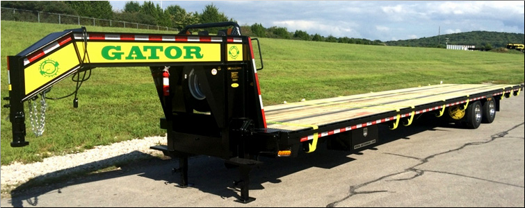 EQUIPMENT TRAILER - TANDEM DUAL GOOSENECK TRAILER FOR SALE  Lauderdale County, Tennessee